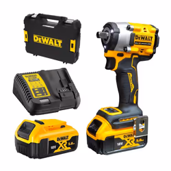 Clé à chocs DeWalt DCF922P2T; 18 V; 2x5,0 Ah accu.