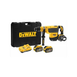 Perforateur SDS-Max XR Flexvolt 54V 13,3J - DEWALT - avec 2 batteries 54V 3Ah - chargeur - coffret - DCH735X2-QW