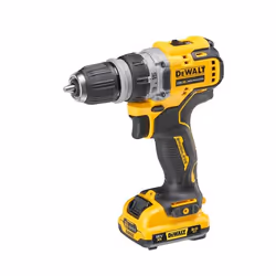 DeWALT DCD703L2T-QW, Perceuse à poignée pistolet, Sans clé, 1 cm, 1500 tr/min, 2 cm, 1 cm