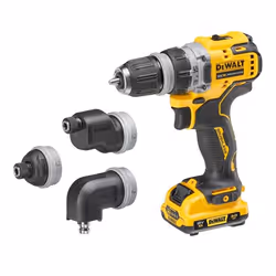 DeWALT DCD703L2T-QW perceuse 1500 tr/min Sans clé 900 g Noir, Jaune