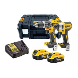 Ensemble d'outils DeWalt DCK266P2LR-QW (DCD796 + DCF887); 18 V; 2x5,0 Ah accu.
