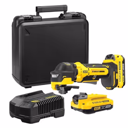 Outil Multi-fonction Stanley SFMCE510D2K-QW; 20 V; 2x2,0 Ah accu.