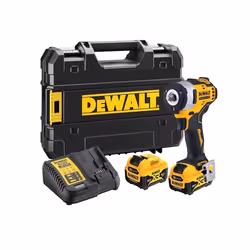 Clé à chocs DeWalt DCF903P2-QW; 12 V; 2x5,0 Ah accu.