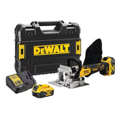Dewalt - Fraiseuse à lamelles xr 18V 5.0 Ah - 2 batterie, chargeur - DCW682P2-QW