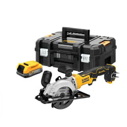 Meuleuse d'angle DeWalt DCS571E1T-XJ; 18 V; 1x1,7 Ah accu.