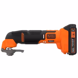Outil Multi-fonction Black & Decker BDCOS18D1K-QW; 18 V; 1x2,0 Ah batterie. + accessoires