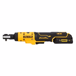 DeWALT DCF504L1G-QW clé pneumatique 1/4" 250 tr/min 54 N·m Noir, Jaune 12 V