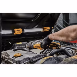 DeWALT DCF504L1G-QW clé pneumatique 1/4" 250 tr/min 54 N·m Noir, Jaune 12 V - Vue supplémentaire 6