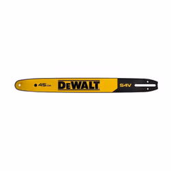 Guide pour tronçonneuse DEWALT DT20687-QZ 45cm Épée stable et légère de 45 cm Travail confortable Faible usure grâce à un déb ...