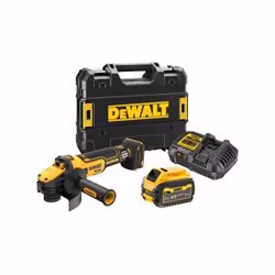Meuleuse d'angle DeWalt DCG409VST1-QW; 18 V; 1x6,0 Ah accu.