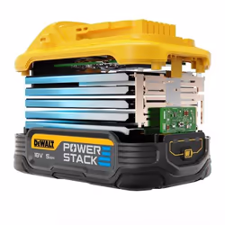 Batterie DeWalt Powerstack DCBP518; 18 V; 5,0 Ah; Li-ion
