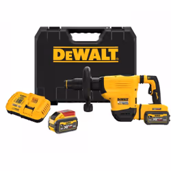 Perforateur burineur DEWALT SDS-Max - Flexvolt XR - 3.0Ah 54 V - 10.5 joules - DCH832X2-QW - Puissant et durable, le burineur ...