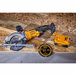 DeWALT DCS691N-XJ scie circulaire portative 11,5 cm Noir, Jaune 4500 tr/min 800 W - Vue supplémentaire 10