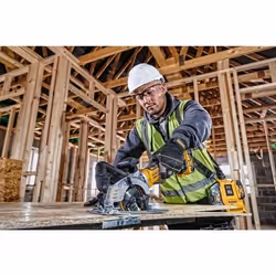 DeWALT DCS691N-XJ scie circulaire portative 11,5 cm Noir, Jaune 4500 tr/min 800 W - Vue supplémentaire 7