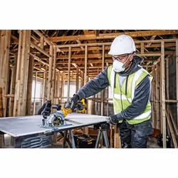 DeWALT DCS691N-XJ scie circulaire portative 11,5 cm Noir, Jaune 4500 tr/min 800 W - Vue supplémentaire 8