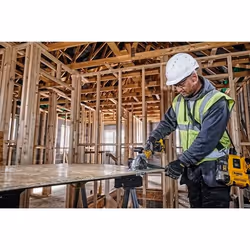 DeWALT DCS691N-XJ scie circulaire portative 11,5 cm Noir, Jaune 4500 tr/min 800 W - Vue supplémentaire 9