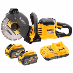 Coupe-béton DeWalt DCS691X2-QW; 54 V; 2x9,0 Ah accu.