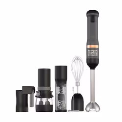 Black & Decker BCKM1016KSG-QW, Batteur à main, Gris, Mélange, 0,7 L, Boutons, Chargement