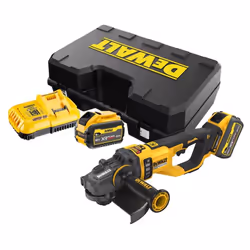 Meuleuse Ø230mm 54V DEWALT DCG460X2-QW Brushless avec coffret et 2 batteries 6,0 Ah Meuleuse puissante et performante avec un ...