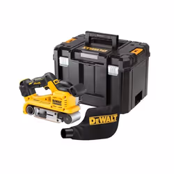 DeWALT DCW220NT-XJ ponceuse portative Ponceuse à bande Noir, Jaune - Vue supplémentaire 4