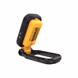 La lampe de travail LED rechargeable DeWALT DCL182 dispose de 3 modes et dispose d'une puissante sortie LED jusqu'à 1000 lume ...