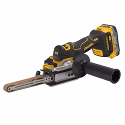 Ponceuse à bande DeWalt DCM200E2T-QW; 18 V; 2x1,7 Ah accu.