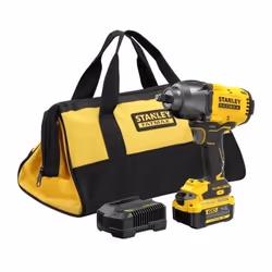 STANLEY FATMAX V20 Boulonneuse a Chocs 1/2 Brushless 950 Nm - Lithium 18V - 1 Batterie 4Ah - SFMCF940M1-QW