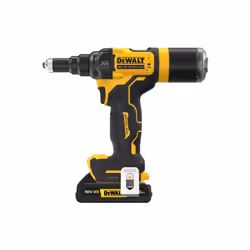 Outil de rivetage sans fil DeWalt DCF403D2GT-QW; 18 V; 2x2,0 Ah accu.