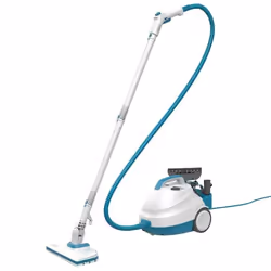 Black & Decker BHSMP2008-QS, Nettoyeur vapeur traineau, 1,2 L, Bleu, Gris, Blanc, Boutons, Rotatif, 2000 W, 2000 W