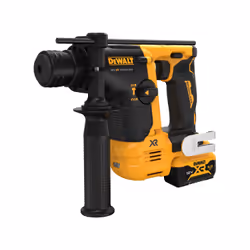 Marteau perforateur DeWalt DCH072P2-QW; 1,1 J; SDS-plus; 12 V; 2x5,0 Ah accu.