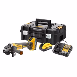 Description générale La meuleuse d'angle sans fil DEWALT DCG409H2T est un outil professionnel puissant, conçu pour une utilis ...