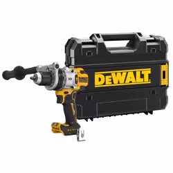 DeWALT DCD1007NT-XJ, Perceuse à poignée pistolet, Sans clé, Sans brosse, Noir, Jaune, 1,3 cm, 2250 tr/min