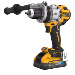 DeWALT DCD1007H2T-QW, Perceuse à poignée pistolet, Sans brosse, Noir, Jaune, 1,3 cm, 2250 tr/min, 6,6 cm