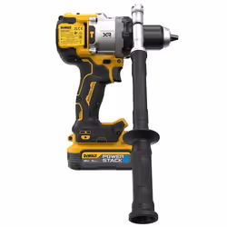 DeWALT DCD1007H2T-QW perceuse 2250 tr/min 1,85 kg Noir, Jaune - Vue supplémentaire 4