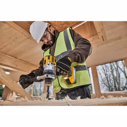 DeWALT DCD1007H2T-QW perceuse 2250 tr/min 1,85 kg Noir, Jaune - Vue supplémentaire 8