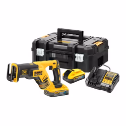 DEWALT PIŁA SZABLASTA 18V DCS367H2T 2x5,0Ah POWERSTACK TSTAK II