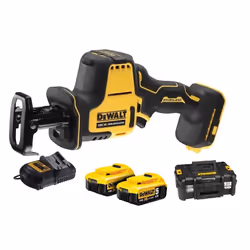 Scie sauteuse DeWalt DCS369P2-QW; 2x5,0 Ah accu.