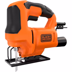 Black & Decker BES602-QS, Poignée supérieure, Orange, 3000 spm, 6,5 cm, 6 mm, Secteur