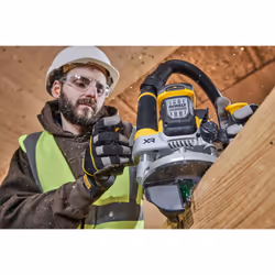 DeWALT DCW620NT-XJ défonceuse et rogneuse Noir, Jaune 23000 tr/min - Vue supplémentaire 10