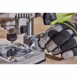 DeWALT DCW620NT-XJ défonceuse et rogneuse Noir, Jaune 23000 tr/min - Vue supplémentaire 6