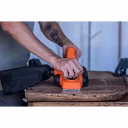 Black & Decker BEW712-QS rabot électrique Orange 710 W - Vue supplémentaire 8
