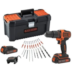 Black&decker - perceuse-visseuse black + decker BDCHD18C2TA-QW a percussion 18V (2 batteries)