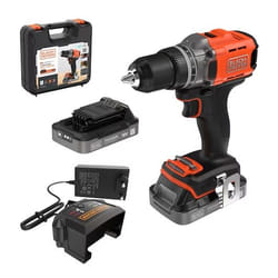 Perceuse Black & Decker BCD382D2XK-QW; 18 V; 2x2,0 Ah accu.