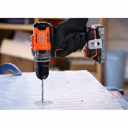 Black & Decker BCD382D2XK-QW perceuse Orange - Vue supplémentaire 4