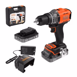 Black & Decker BCD382D2XK-QW perceuse Orange - Vue supplémentaire 6