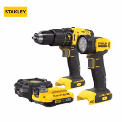 Ensemble d'outils Stanley SFMCK210D1-QW (SFMCD711+SFMCL020); 18 V; 1x2,0 Ah accu.