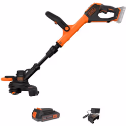 Coupe-bordures Black+Decker BCSTR918D1-QW 18V 2Ah est la solution parfaite pour tailler avec précision les bordures de votre ...