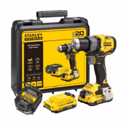 Perceuse à percussion sans fil Stanley SFMCD725D2K-QW; 18 V; 2x2,0 Ah accu. - Vue supplémentaire 4