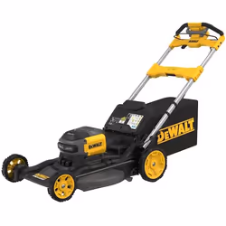 DeWALT DCMWSP660N-XJ tondeuse à gazon Marcher derrière un tracteur tondeuse Batterie Jaune - Vue supplémentaire 2