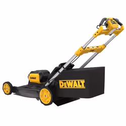 DeWALT DCMWSP660N-XJ tondeuse à gazon Marcher derrière un tracteur tondeuse Batterie Jaune - Vue supplémentaire 6